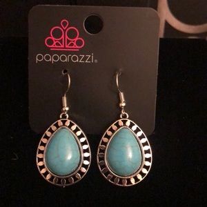 Square Serenity Blue Earring